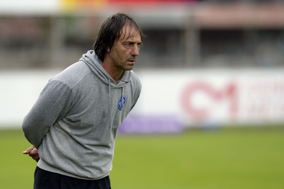 Locarno-Trainer Stefano Macoppi.