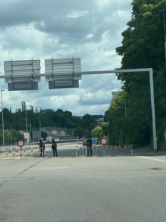 Schaffhausen Polizeieinsatz