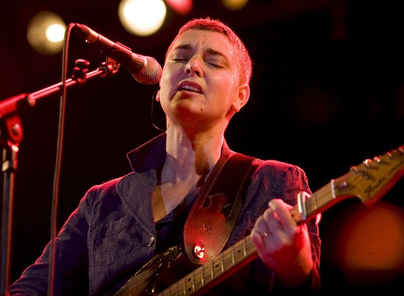 epa10770168 (FILE) - Irish singer Sinead O&#039;Connor performs on the main stage during the opening day of the 17th Rock Oz&#039;Arenes festival in Avenches, Switzerland, 16 August 2008 (reissued 26  ...