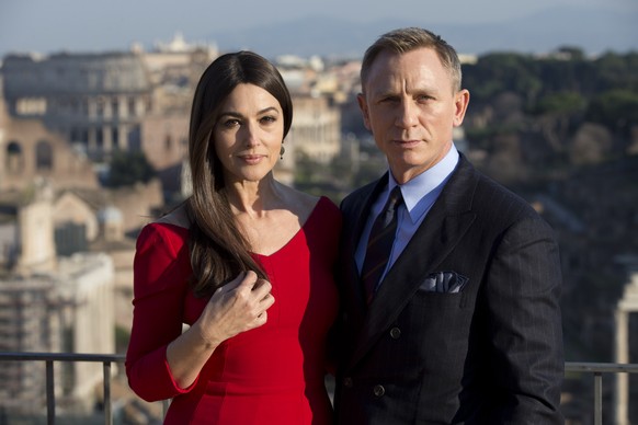 Bellucci und Craig in Bella Italia.