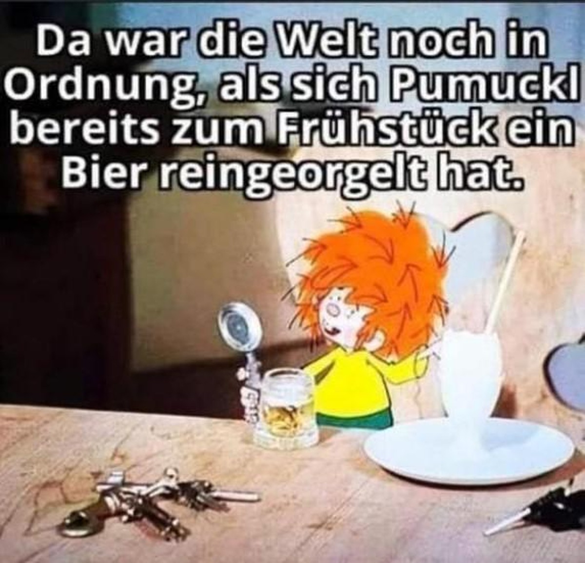 PICDUMP 405 – heute mit allem und VIEL scharf\nNormales Frühstück in Bayern
