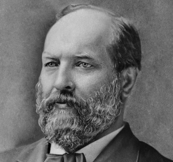 U.S. President James A. Garfield is shown in an undated photo. (AP Photo)