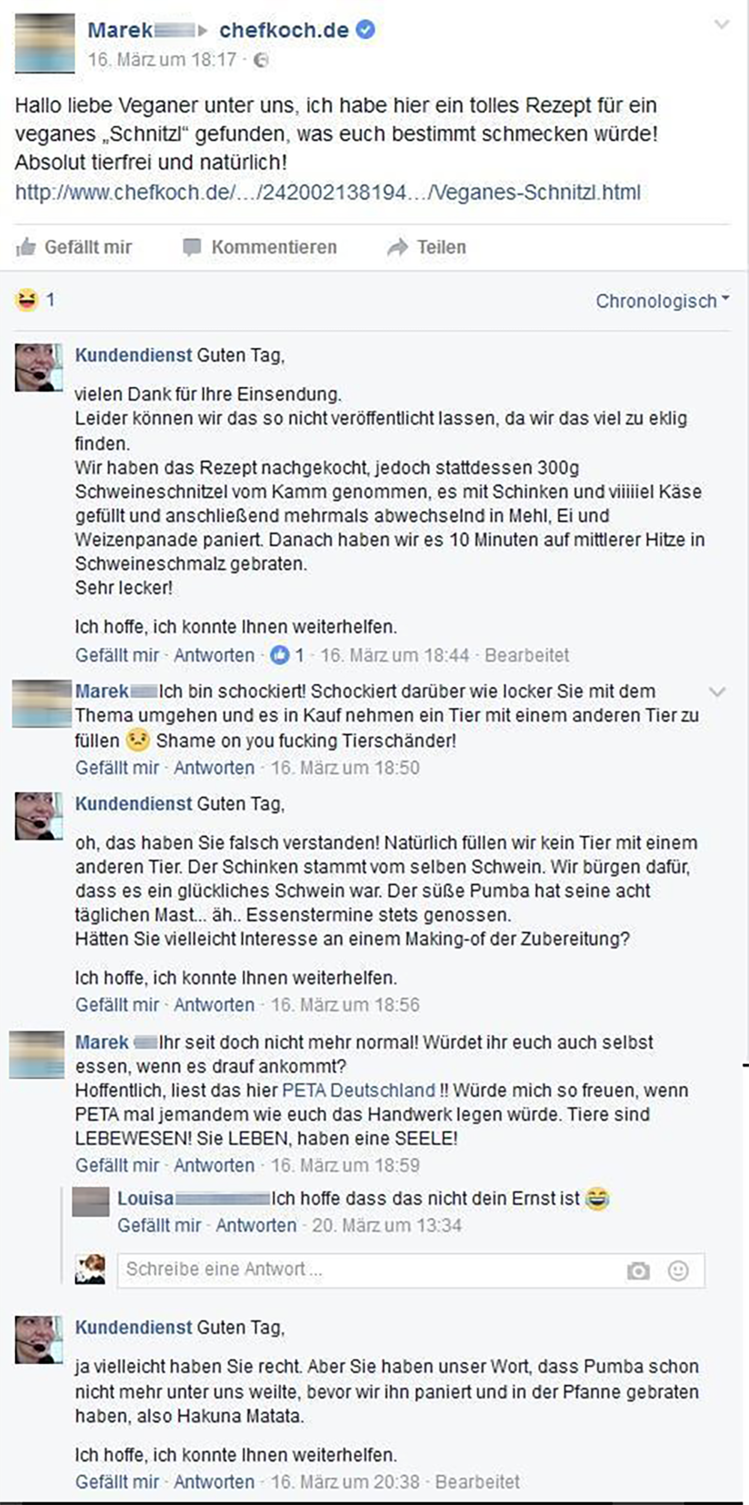 Die Witzigsten Fake Kundendienst Antworten Watson