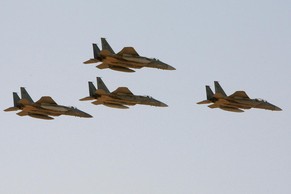 F-15-Jets der saudischen Luftwaffe.