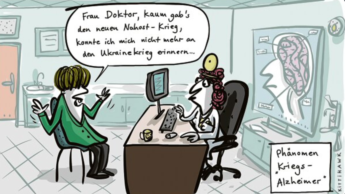 Terror in Nahost 21 Karikaturen, die uns den Wahnsinn vor Augen führen