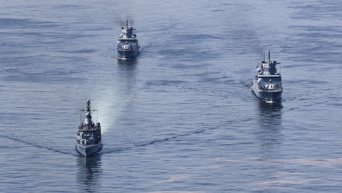 Schiffe der deutschen Marine (Archivbild): Die Bundeswehr beteiligt sich an der Mission "Arctic Sentry" im Nordatlantik.