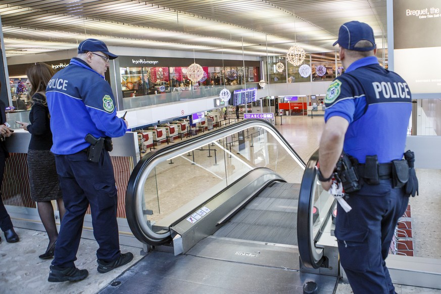 Erneut sorgte ein herrenloses Gepäckstück am Genfer Flughafen für einen Grosseinsatz der Polizei.