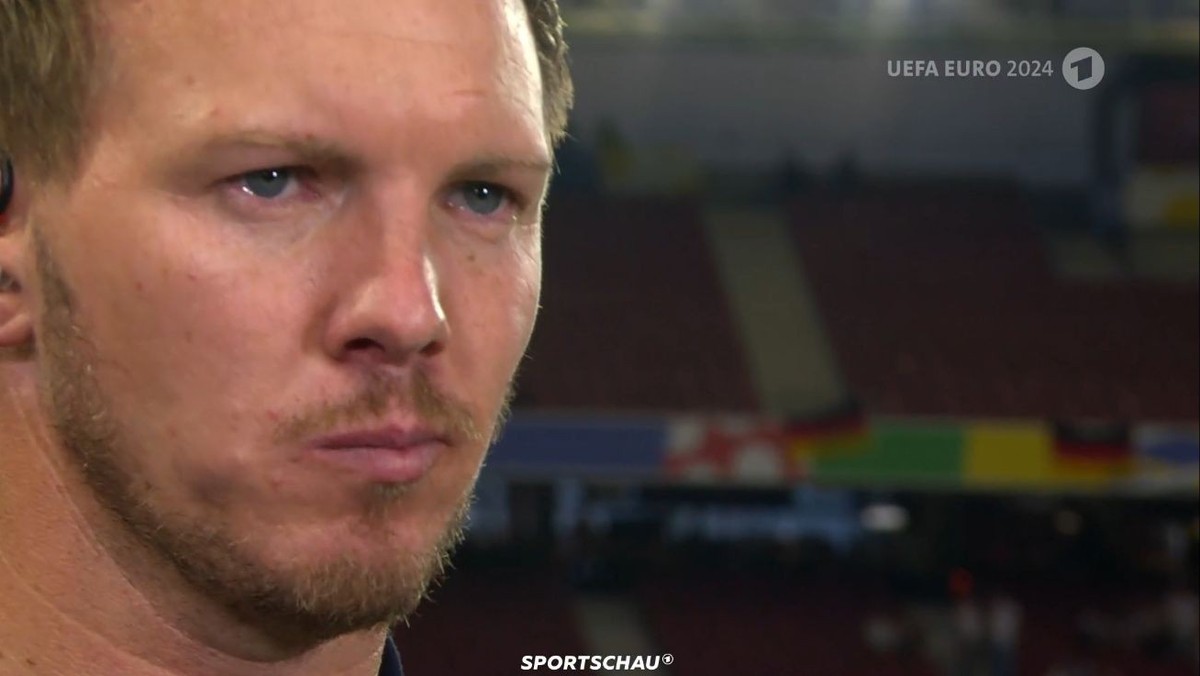 Ein konsternierter Julians Nagelsmann nach Spielschluss.