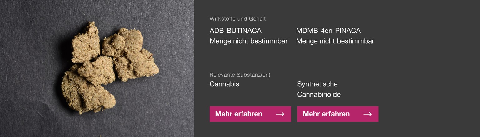 Die Stadt Zürich warnt vor der Street Parade vor Haschisch mit synthetischen Cannabinoiden.