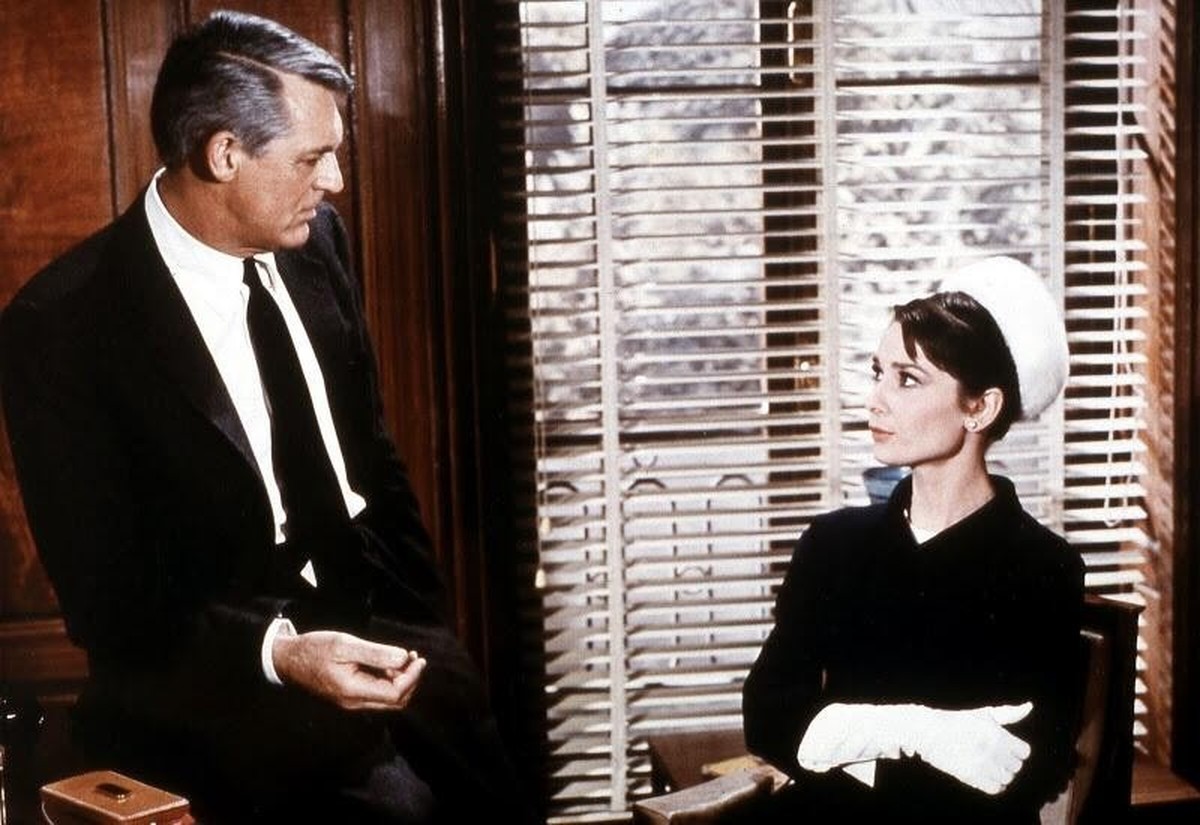 Charade mit Audrey Hepburn und Gary Grant