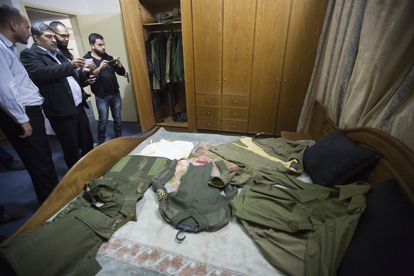 Die Habseligkeiten Arafats in dessen Haus im Gazastreifen.