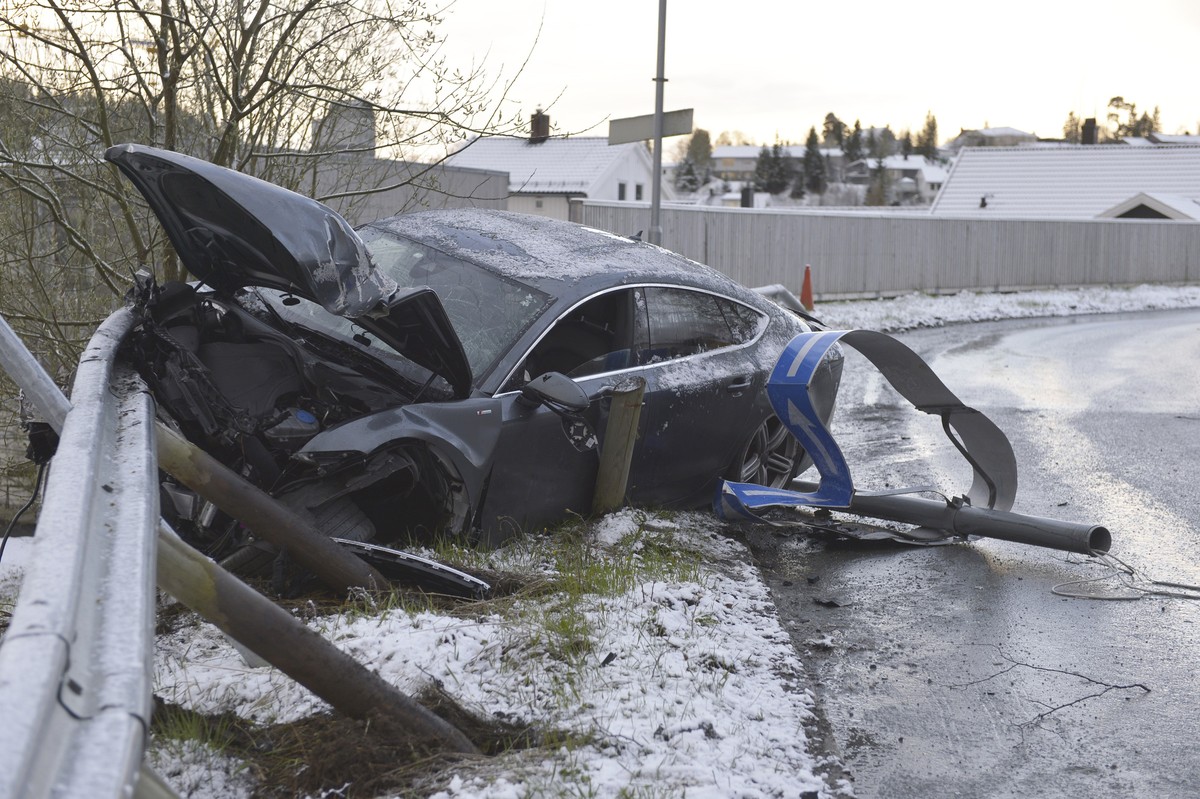 Das Wrack von Northugs Audi A7.