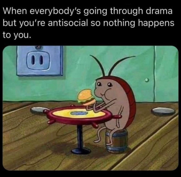 Memes für introvertierte Leute