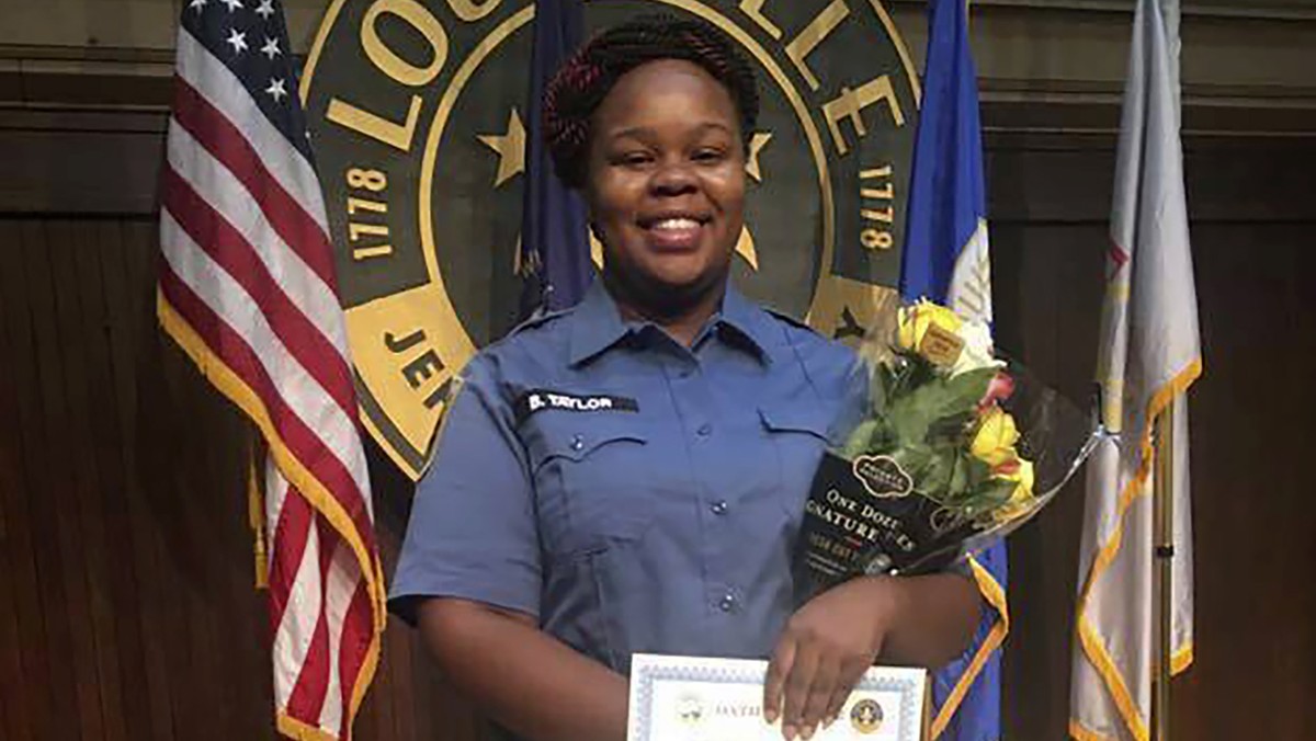 FILE - This undated file photo provided by Taylor family attorney Sam Aguiar shows Breonna Taylor in Louisville, Ky. (Courtesy of Taylor Family attorney Sam Aguiar via AP, File)