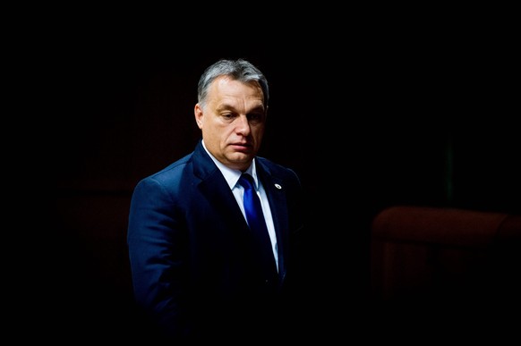 Viktor Orban beim Gipfel.<br data-editable="remove">