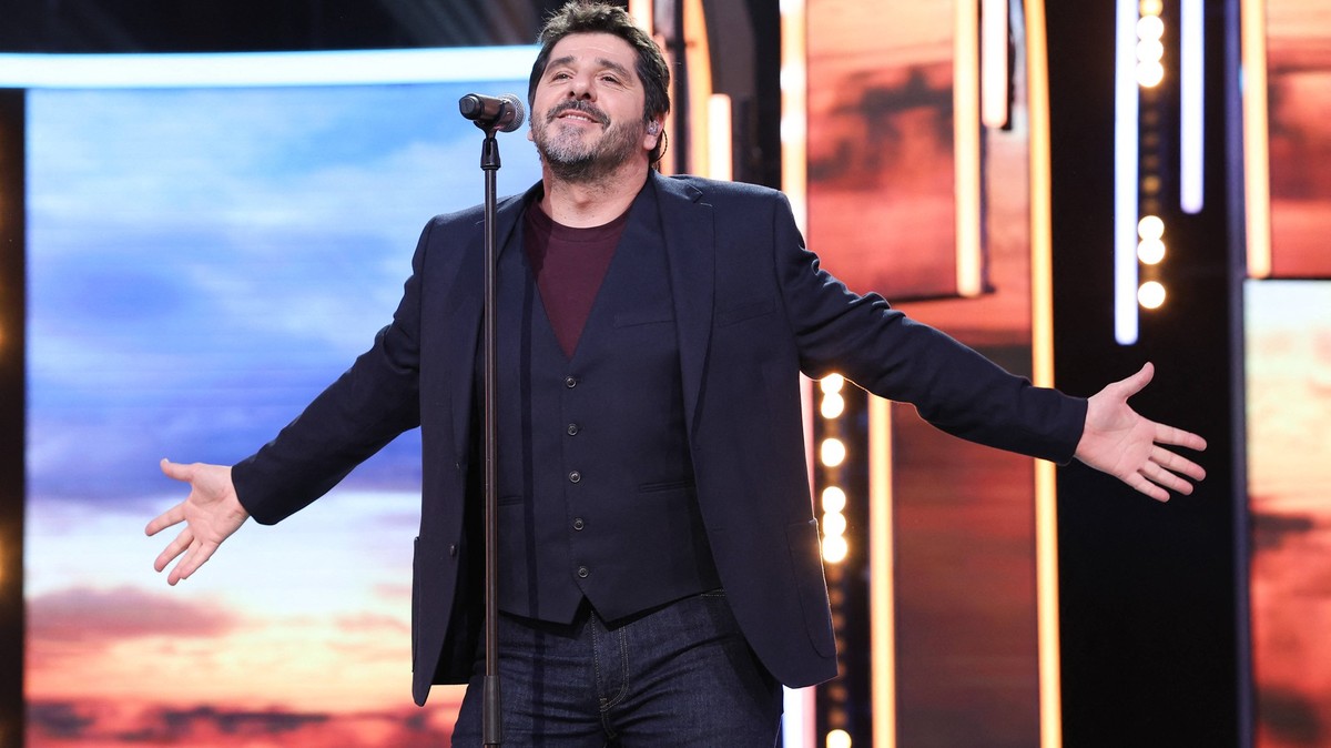 Patrick Fiori - Les personnalités se mobilisent lors de la 37ème édition du Téléthon sur le plateau de France 2, avec pour parrain Vianney. Cette année, 80,6 millions de dons ont été promis. Le 9 déce ...