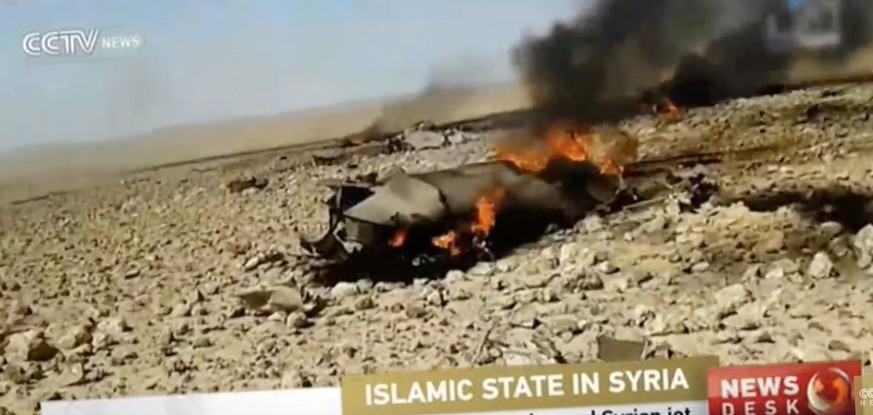 «IS» soll syrischen Piloten nach Kampfjet-Abschuss gefangen genommen haben
