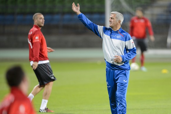 Vladimir Petkovic muss gegen Slowenien die ersten Punkte sammeln.