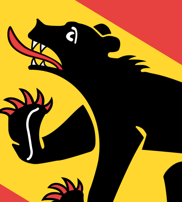 Berner Bär im Wappen