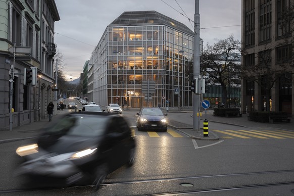 Das Medienhaus der TX Group AG, ehemalig Tamedia, aufgenommen am Freitag, 3. Januar 2020 in Zuerich. (KEYSTONE/Ennio Leanza)