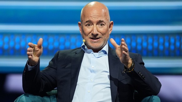 Amazon founder Jeff Bezos speaks at the America Business Forum, Thursday, Nov. 6, 2025, in Miami. (AP Photo/Rebecca Blackwell)
Jeff Bezos