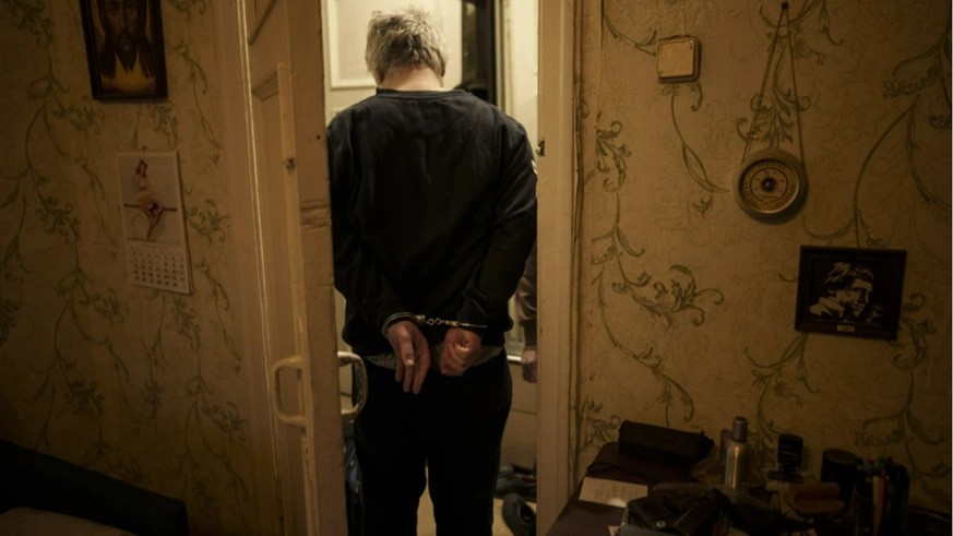 A man accused of being a collaborator was detained in April by the SBU in the Kharviv region.