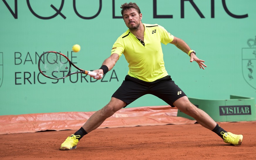 Wawrinka hat in Genf auch im Halbfinal alles im Griff. Na ja, zumindest fast alles.