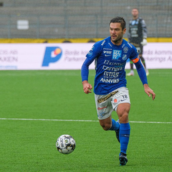 200913 Norrbys Ivo Dominik Pekalski under fotbollsmatchen i Superettan mellan Norrby och V