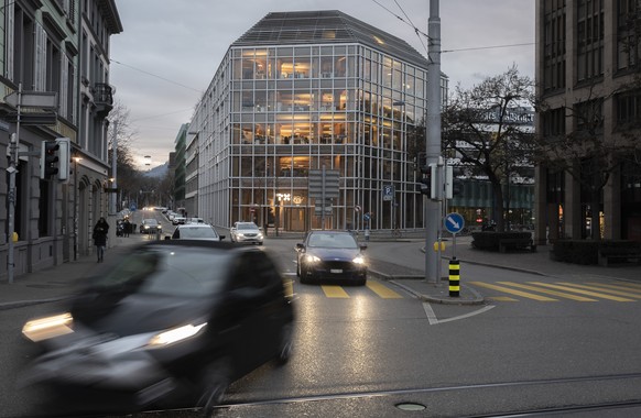 Das Medienhaus der TX Group AG, ehemalig Tamedia, aufgenommen am Freitag, 3. Januar 2020 in Zuerich. (KEYSTONE/Ennio Leanza)