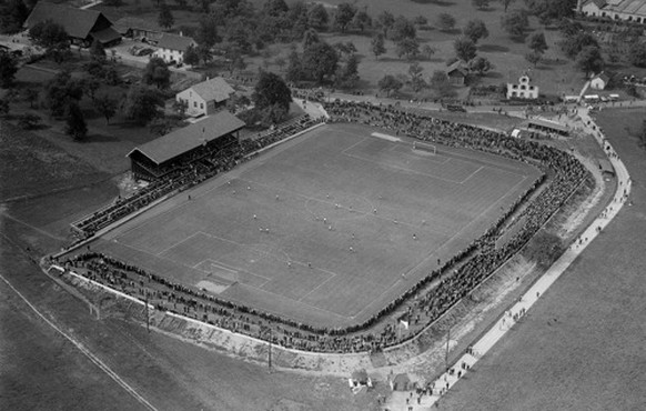 Der Sportplatz Förrlibuck.