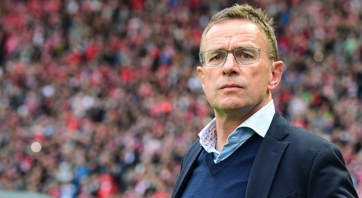 epa07600177 Leipzig's head coach Ralf Rangnick prior to the German DFB Cup final soccer match between RB Leipzig and FC Bayern Munich in Berlin, Germany, 25 May 2019. EPA/CLEMENS BILAN CONDITIONS ...