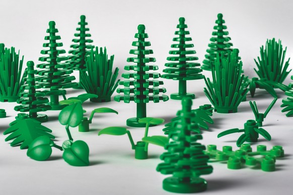 2018 kommen die ersten nachhaltigen LEGO Elemente aus pflanzlichem Kunststoff auf den Markt. Weiterer Text über ots und www.presseportal.de/nr/65052 / Die Verwendung dieses Bildes ist für redaktionell ...