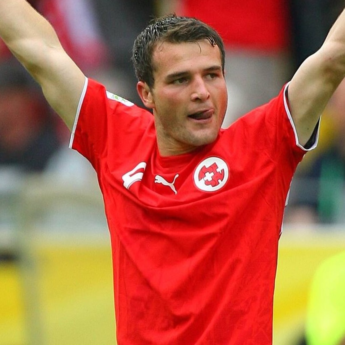ALEXANDER FREI SWITZERLAND &amp; RENNNES TOGO V SWITZERLAND WORLD CUP, DORTMUND, GERMANY 19-Jun-06 DIM48556 PUBLICATIONxINxGERxSUIxAUTxONLY Copyright: Allstar/SportsphotoxL 12862550