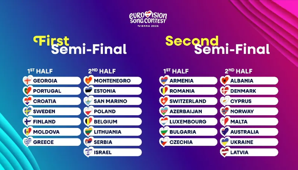 ESC 2026 Halbfinale
