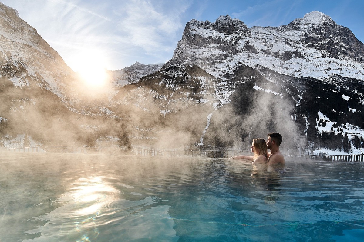 Rauszeit Wellness deluxe in der Schweiz Hotels Unterkünfte Hotel Spinne Grindelwald.