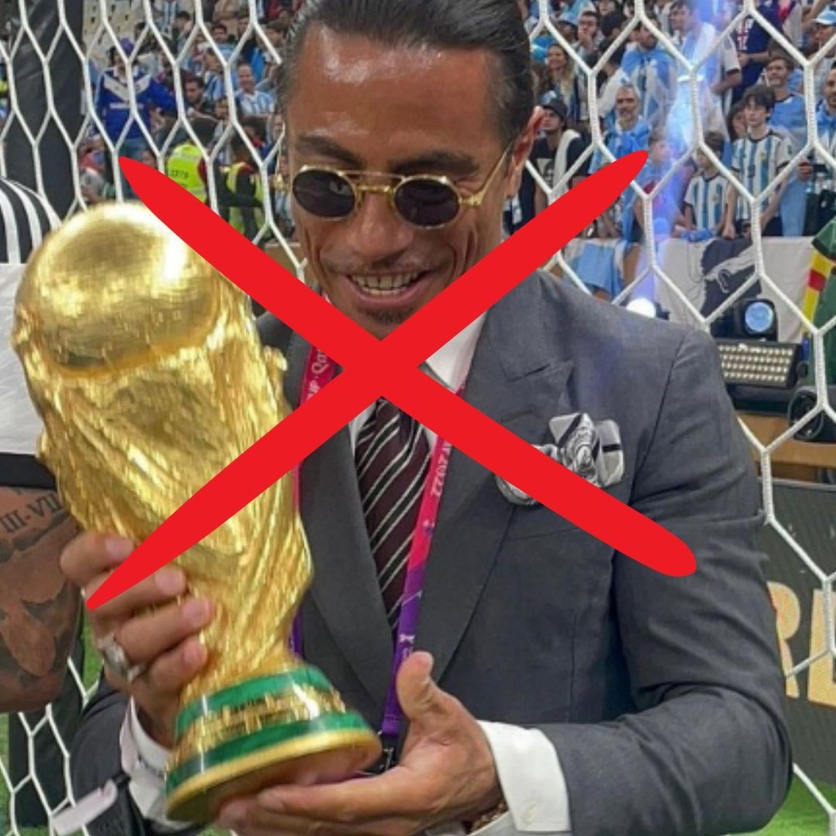 Le restaurateur turc Salt Bae n'aura pas le droit à des invitations officielles lors de la Coupe du monde 2026.