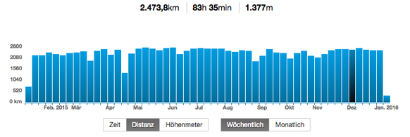 Die Jahresstatistik von Kurz Searvogel.