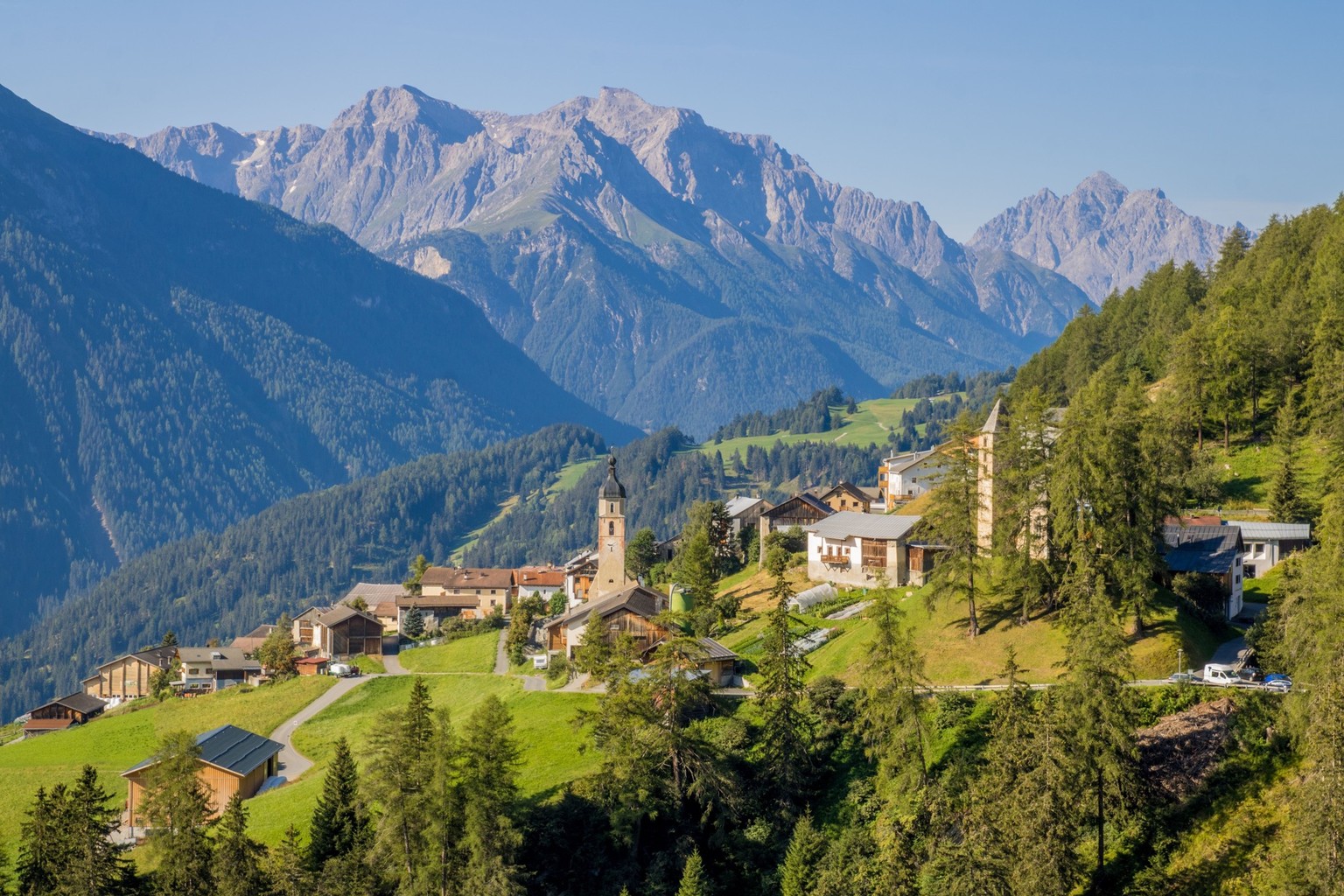 Schönste Schweizer Dörfer Rauszeit Tschlin