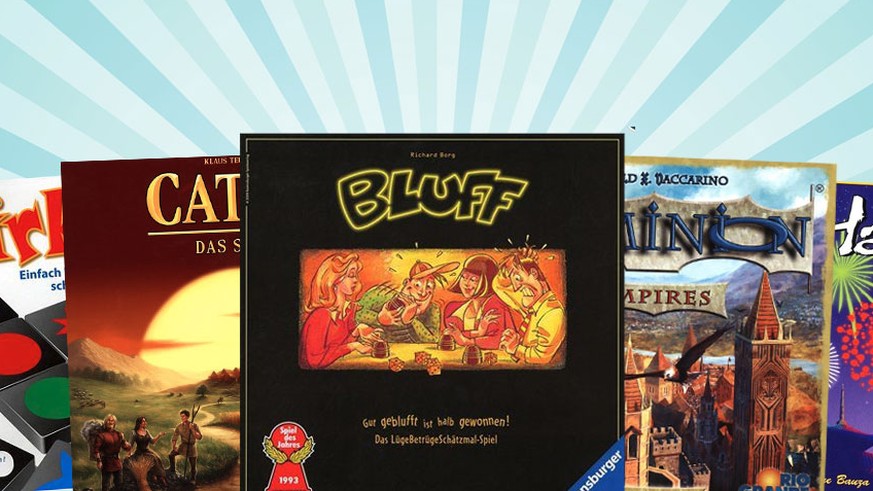 Die besten 10 Gesellschaftsspiele der letzten 40 Jahre