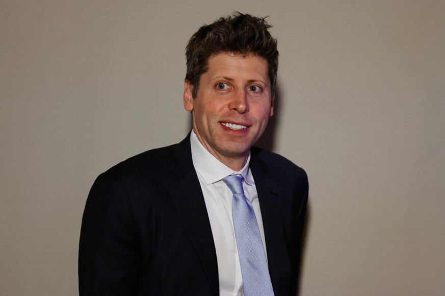 Sam Altman, CEO of OpenAI, arrives ahead of a Security Council meeting on artificial intelligence during the 81st session of the United Nations General Assembly at United Nations headquarters, Wednesd ...