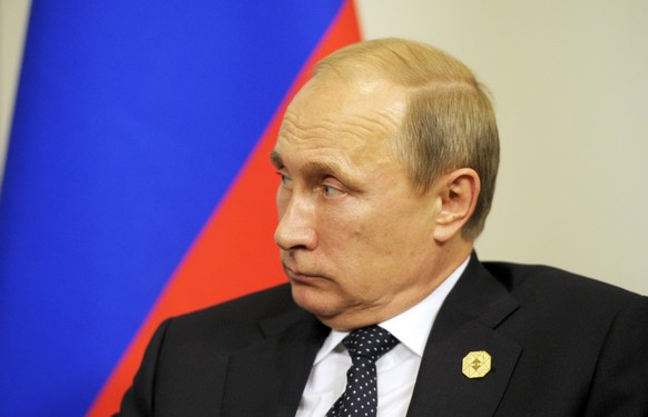 Verstimmt: Russlands Putin am G-20-Gipfel in Brisbane.