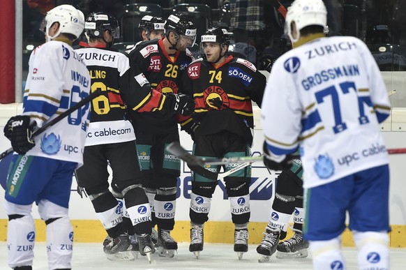 Bern spielt Eishockey, Zug schaut einfach einmal was passiert.