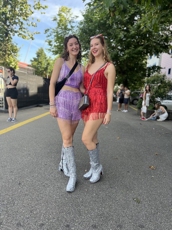 watson vor ort eras tour zürich taylor swift fans swifties letzigrund 9. juli 2024