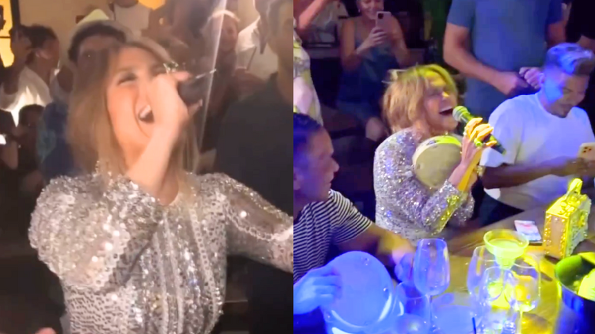 Jennifer Lopez massacre sa propre chanson au karaoké en Italie