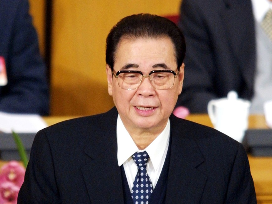 Chinas Ex-Regierungschef Li Peng gestorben (Archiv)