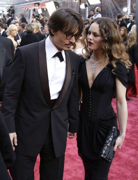 Das war einmal: Johnny Depp und Vanessa Paradis bei den Oscars.