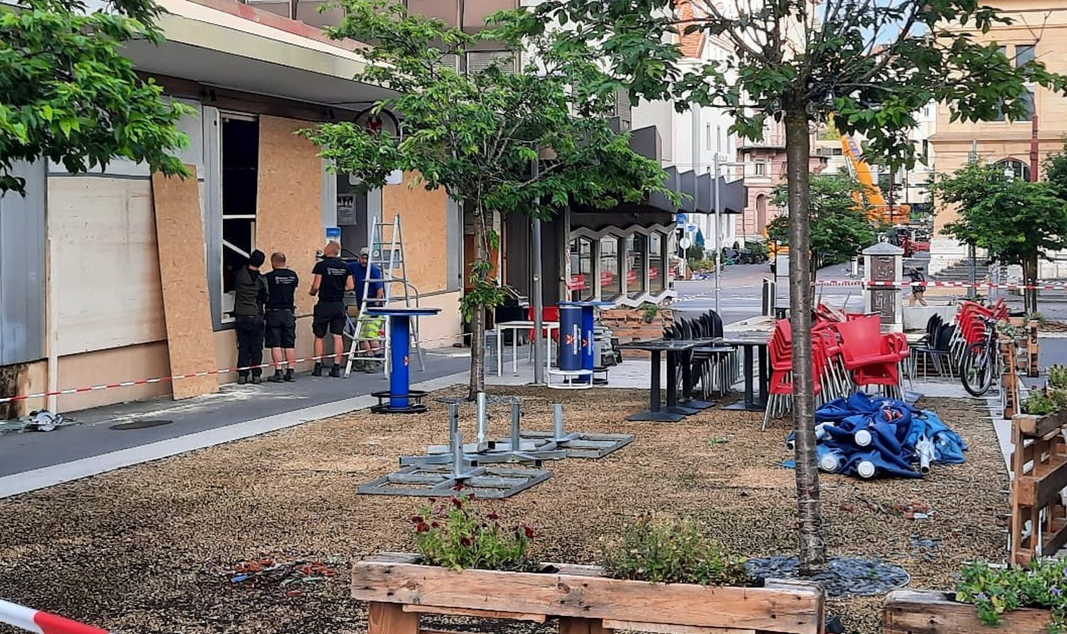 La Chaux-de-Fonds: tempête du 24 juillet 2023.