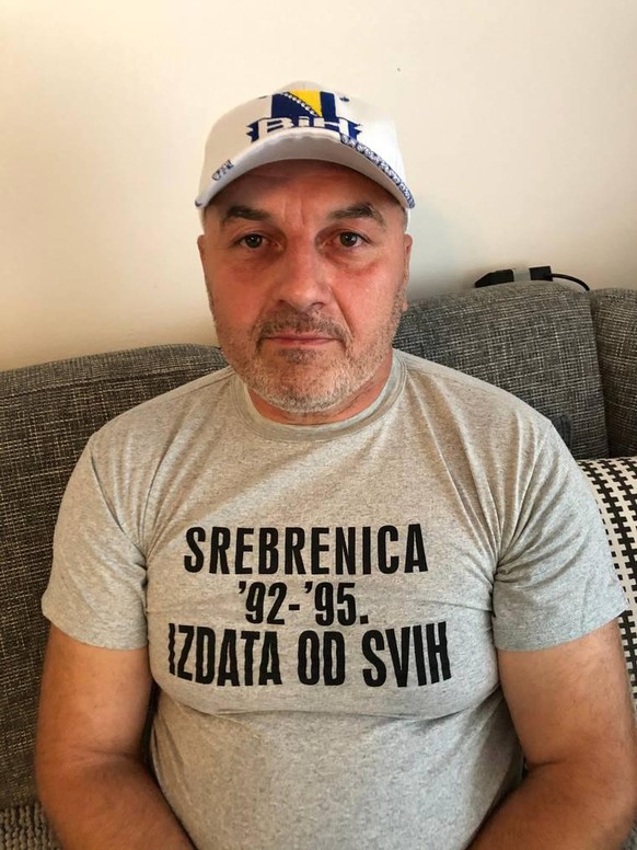 Ahmo Harbas, 50, aus Srebrenica, heute in Horw (LU).