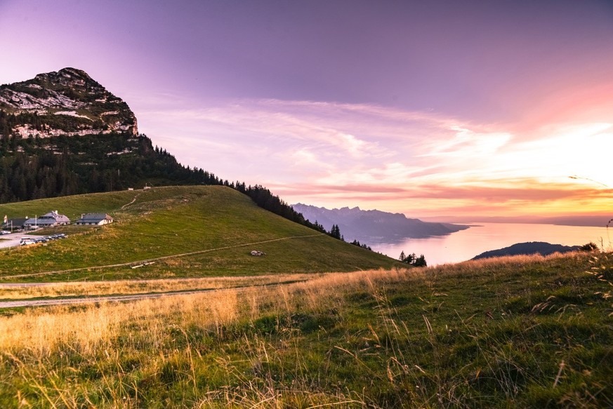 col de Jaman Monreux Schweiz Gravelstrecken Rauszeit