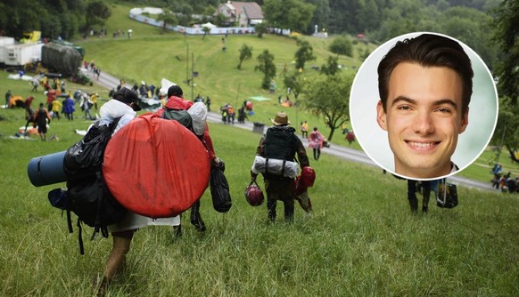 Mitte-Jungpolitiker Marc Rüdisüli freut sich auf drei tolle Tage im Sittertobel.
